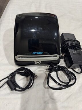 Dymo LabelWriter XL Thermal Printer in Black with Blue Logo